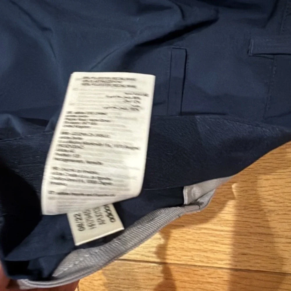 Adidas Premium Men's Modern Lt. Weight  Golf Shorts Navy 38  4 Pockets‎ 4040
